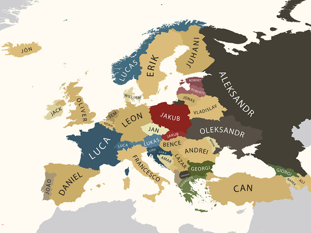 mapa nomes europa homens
